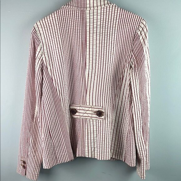 Cabi Striped Blazer Size 10 - Picture 6 of 8